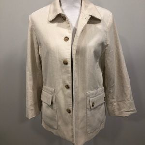 Ralph Lauren Cream Blazer Jacket